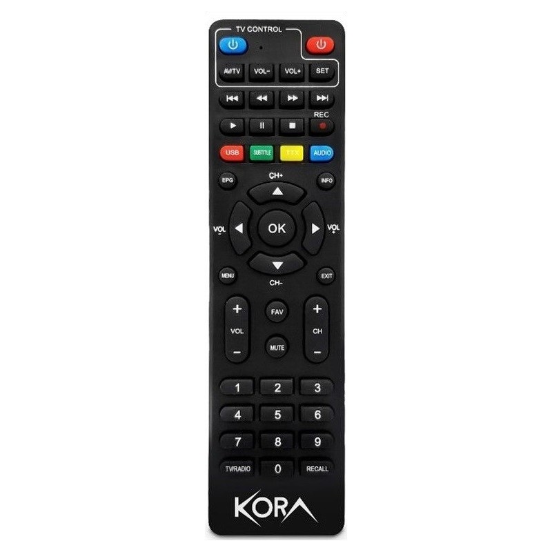 Irradio DTR-3341 Kora Terrestre Full HD Negro