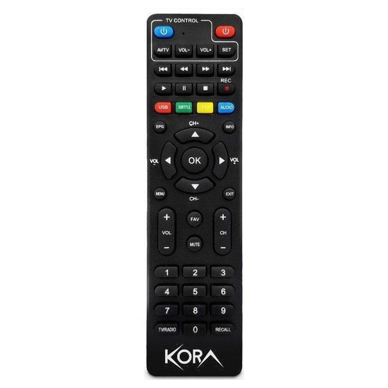 Irradio DTR-3341 Kora Terrestrisch Full HD Schwarz
