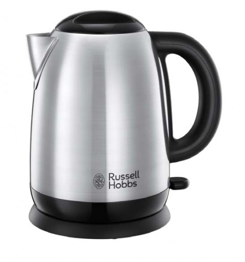 Russell Hobbs Adventure electric kettle 1.7 L 2400 W Black, Silver