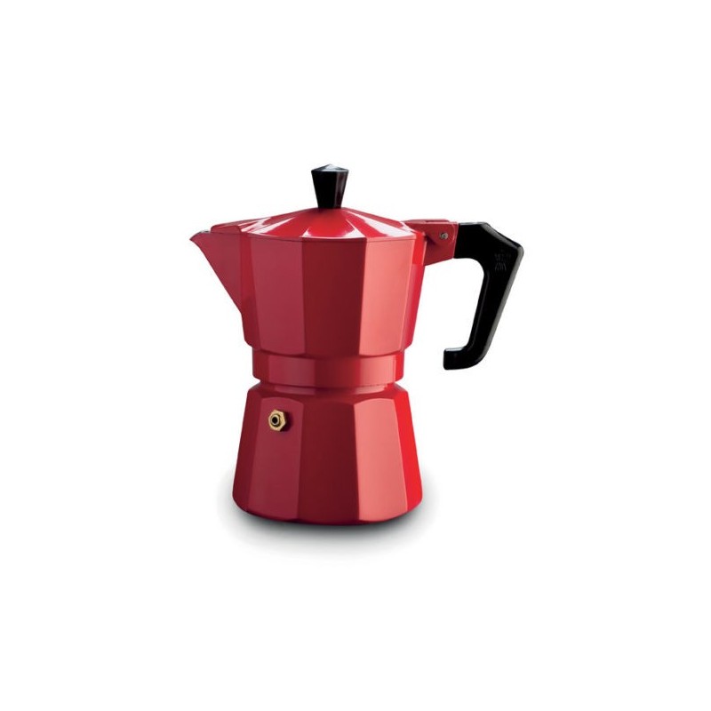 PEZZETTI Italexpress Moka 0,15 L Nero, Rosso