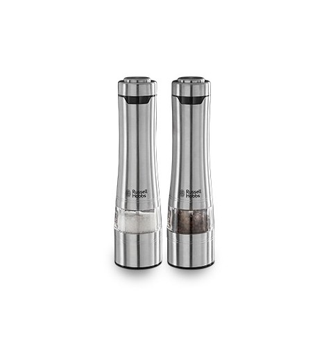 Russell Hobbs 23460-56 Moulin pour assaisonnement Ensemble de poivrière et salière Acier inoxydable