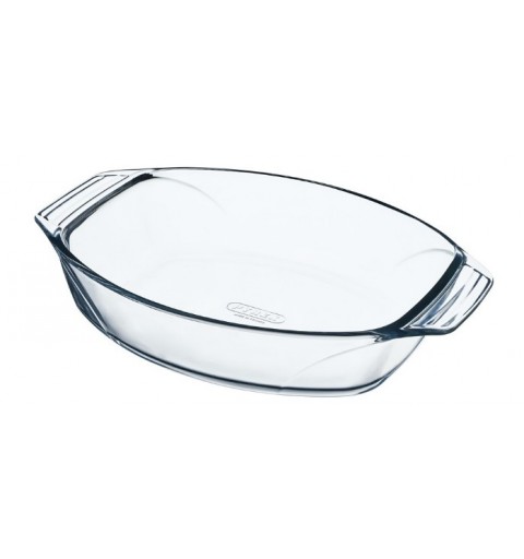 Pyrex 411B000 bandeja de horno 2,8 L Ovalado Vidrio Cazuela para hornear