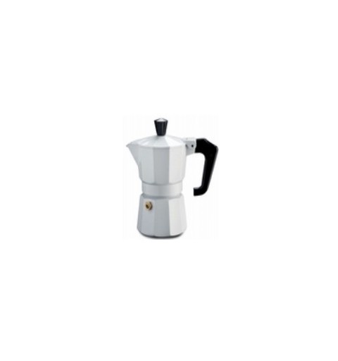 PEZZETTI Italexpress Cafetière à moka 0,15 L Noir, Blanc