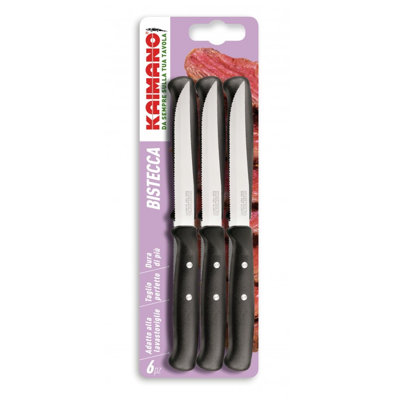 Kaimano Premium 6 pieza(s) Acero inoxidable Cuchillo para carne