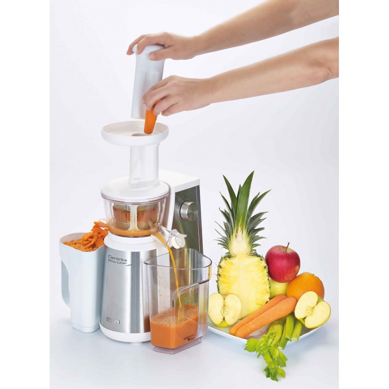 Ariete 177 Slow juicer 400 W Stainless steel, White