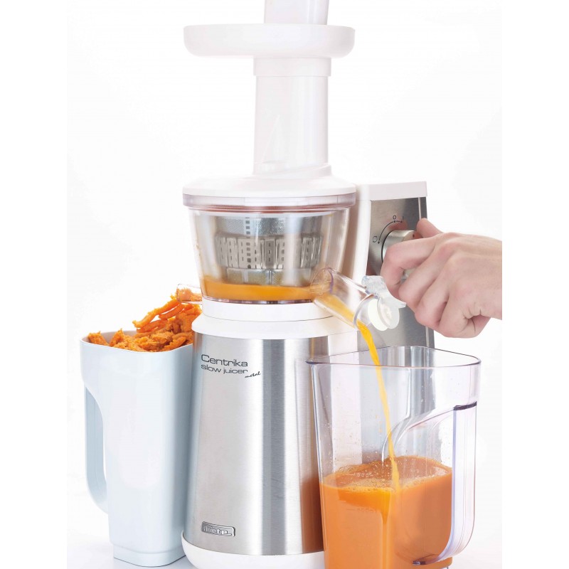 Ariete 177 Slow juicer 400 W Stainless steel, White