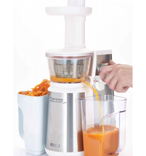 Ariete 177 Slow juicer 400 W Stainless steel, White