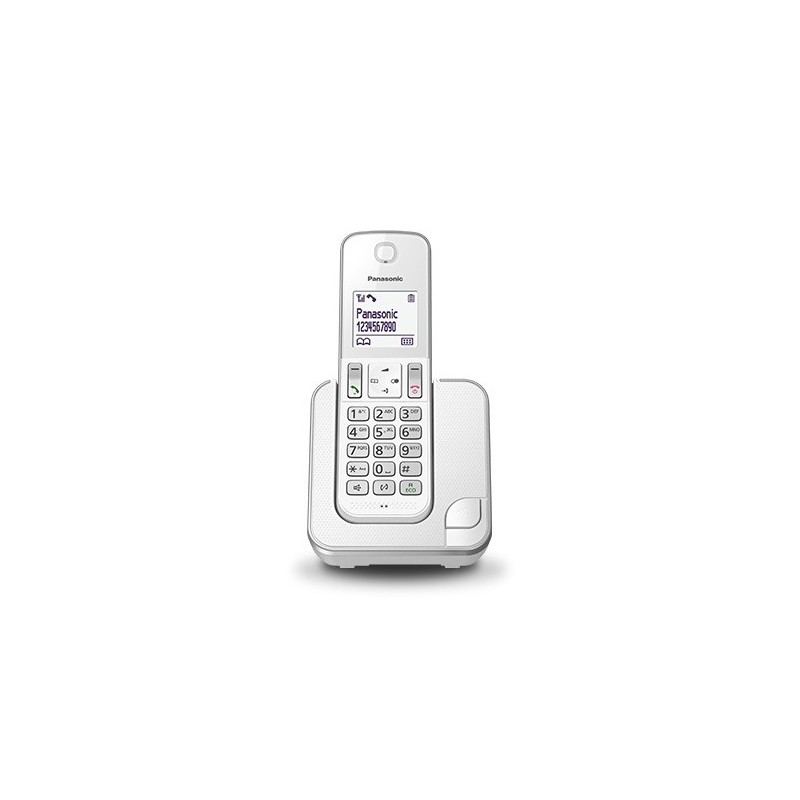 Panasonic KX-TGD310 Teléfono DECT Identificador de llamadas Plata