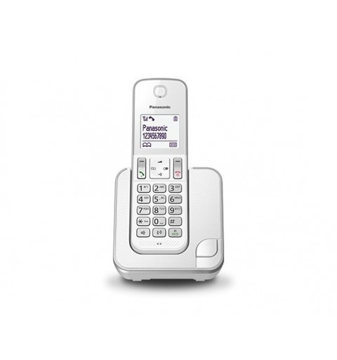 Panasonic KX-TGD310 Teléfono DECT Identificador de llamadas Plata