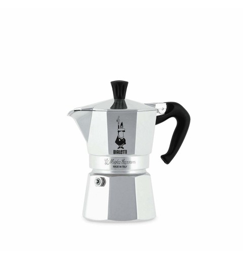 Bialetti Moka Express Moka pot 0.2 L Aluminium, Black