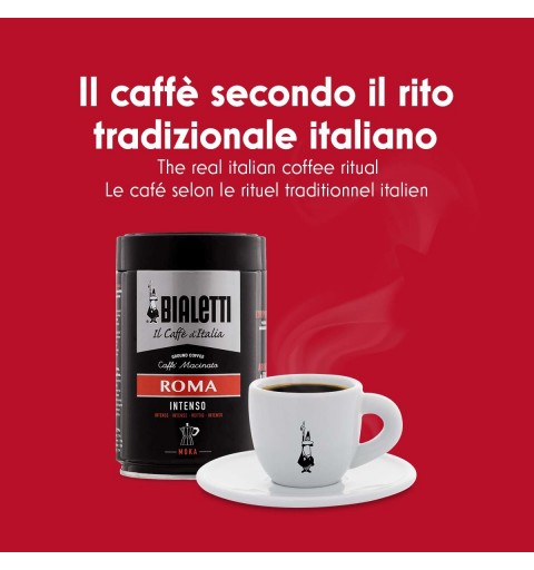 Bialetti Moka Express Cafetera italiana 0,2 L Aluminio, Negro