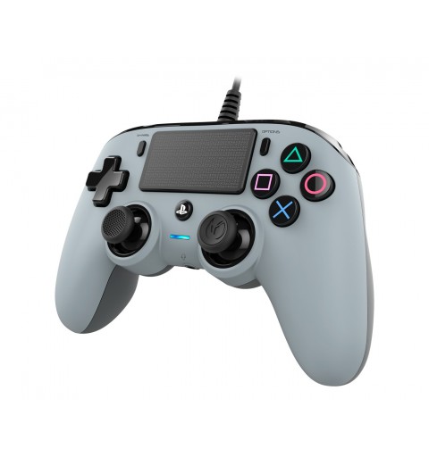 NACON PS4OFCPADGREY Gaming-Controller Grau Gamepad Analog Digital PlayStation 4