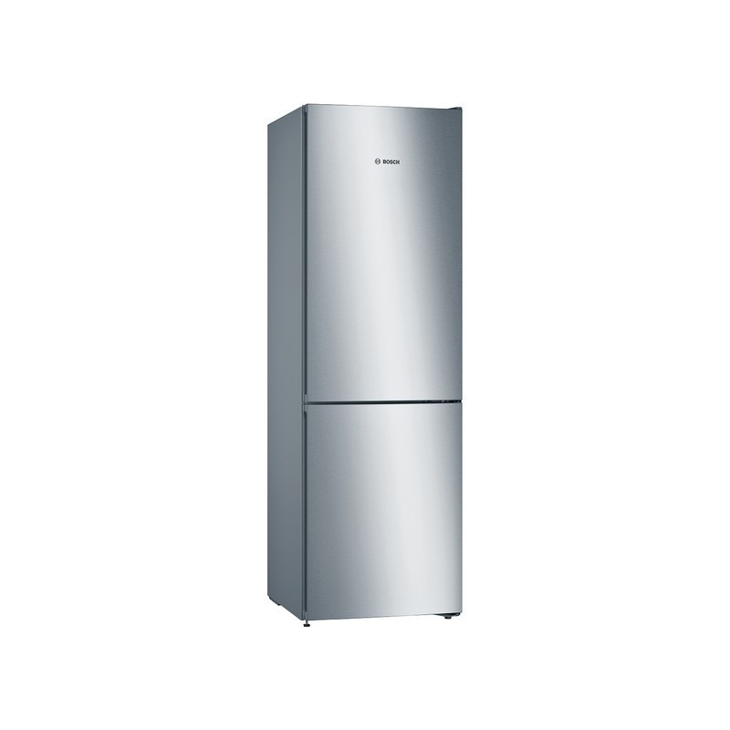 Bosch Serie 4 KGN36VLEA frigorifero con congelatore Libera installazione 326 L E Acciaio inossidabile