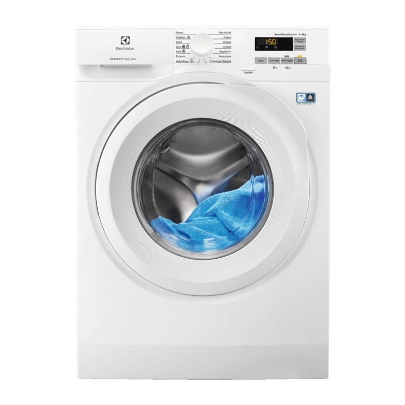 Electrolux EW6F592U lavatrice Caricamento frontale 9 kg 1151 Giri min A Bianco