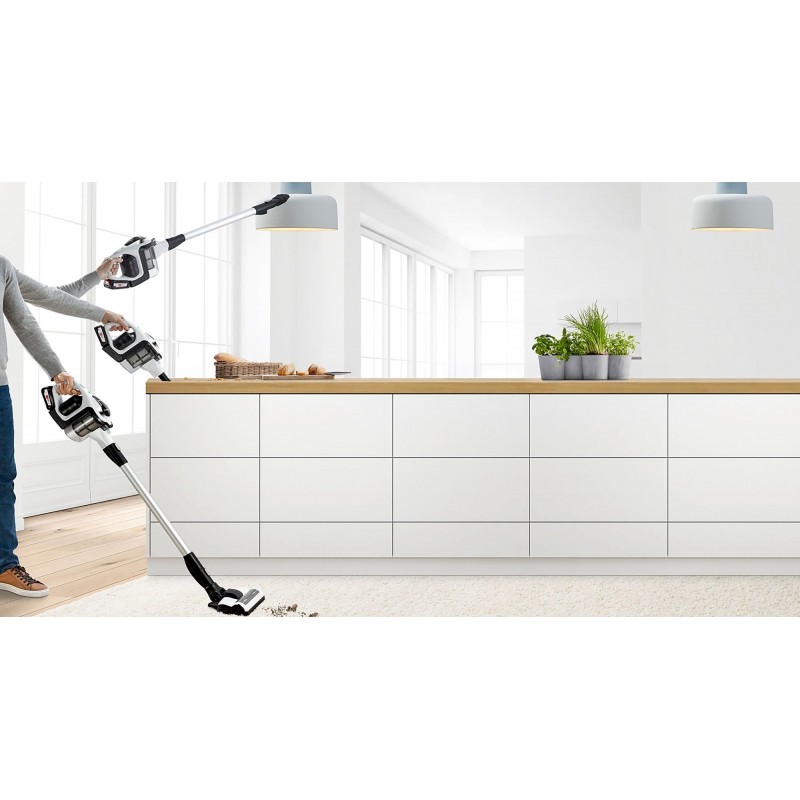 Bosch Serie 8 BBS812PCK aspirapolvere senza filo Bianco Senza sacchetto