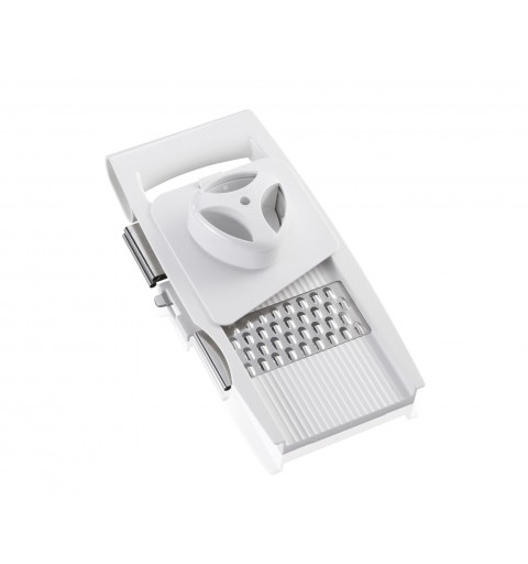Leifheit 22138 rallador Acero inoxidable, Blanco