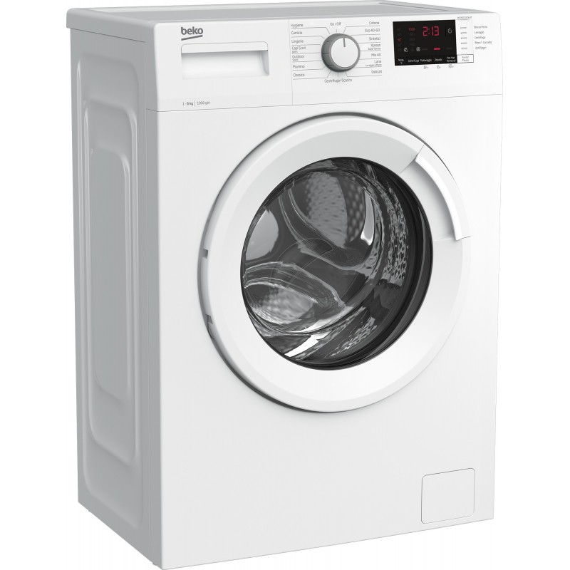 Beko WUX61032W-IT washing machine Front-load 6 kg 1000 RPM E White