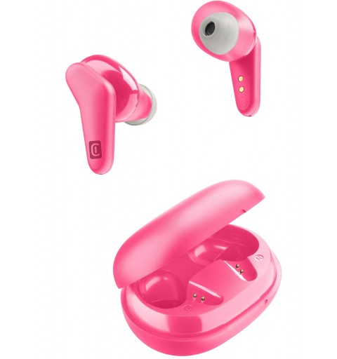 Cellularline Hark Headset True Wireless Stereo (TWS) In-ear Calls Music Bluetooth Pink