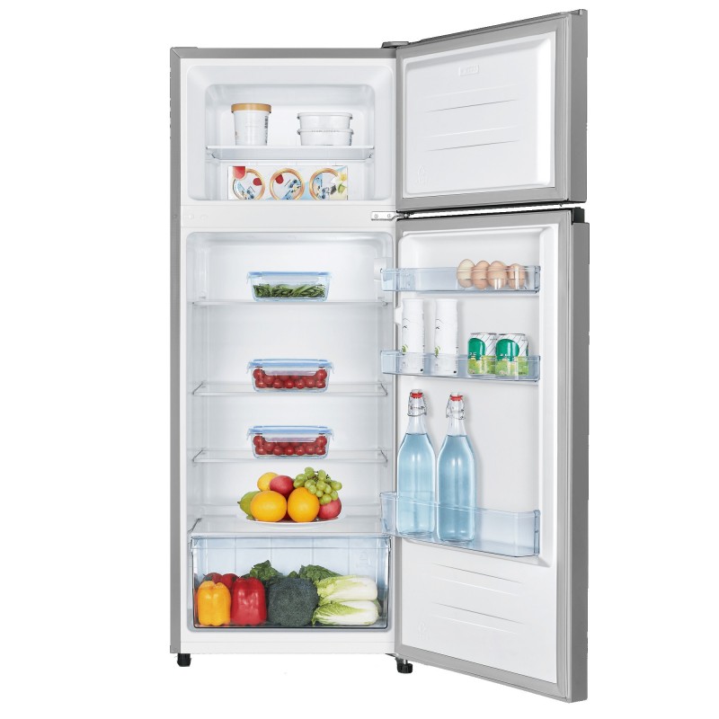 Hisense RT267D4ADF fridge-freezer Freestanding 206 L F Silver