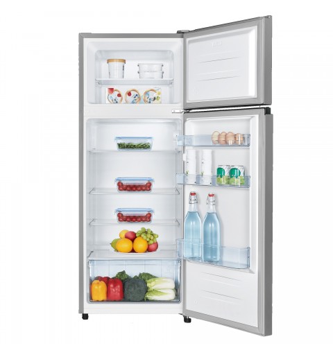 Hisense RT267D4ADF fridge-freezer Freestanding 206 L F Silver