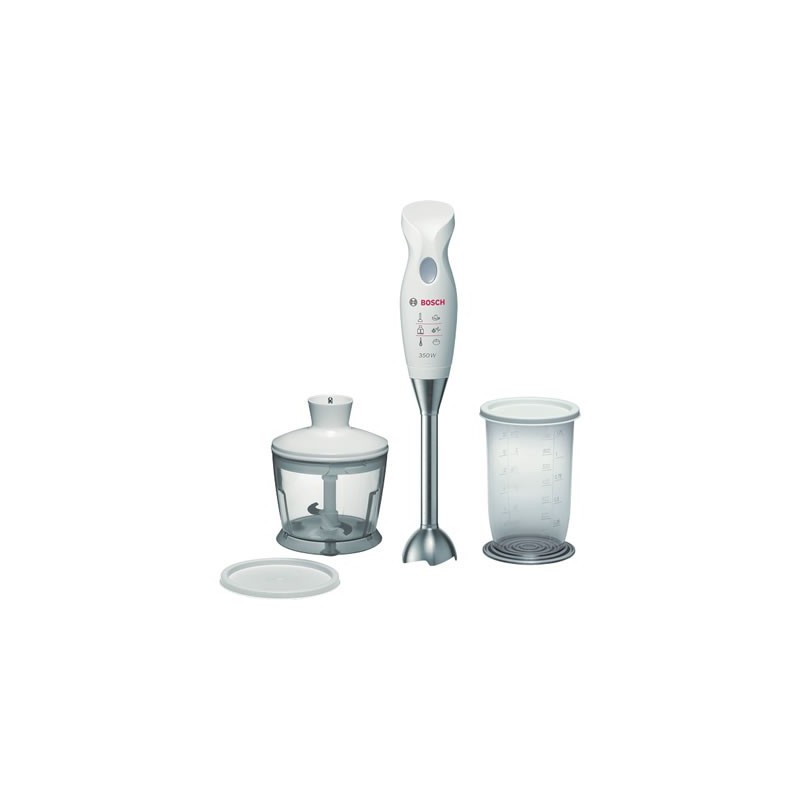 Bosch MSM6B500 blender 350 W Argent, Blanc Bosch MSM6B500 blender 350 W Argent, Blanc