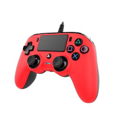 NACON PS4OFCPADRED Gaming Controller Red Gamepad Analogue Digital PlayStation 4