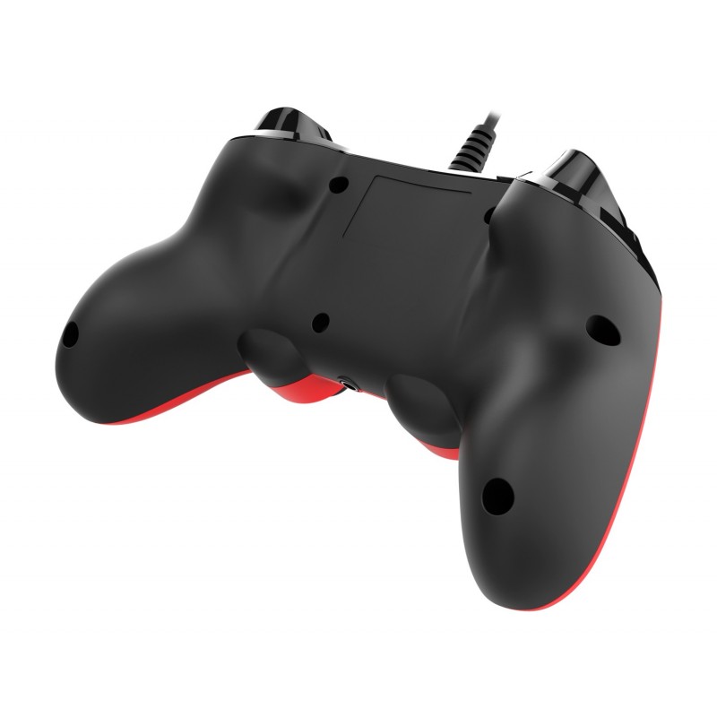 NACON PS4OFCPADRED mando y volante Rojo Gamepad Analógico Digital PlayStation 4