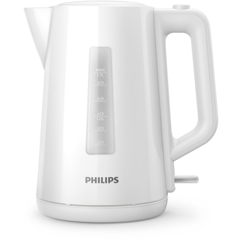 Philips 3000 series Hervidora de plástico 1,7 l con tapa abatible, indicador luminoso