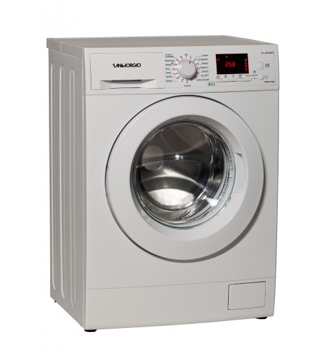 SanGiorgio F1012D machine à laver Charge avant 10 kg 1200 tr min D Blanc