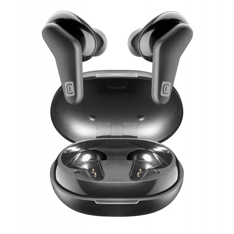 Cellularline Hark Auriculares True Wireless Stereo (TWS) Dentro de oído Llamadas Música Bluetooth Negro