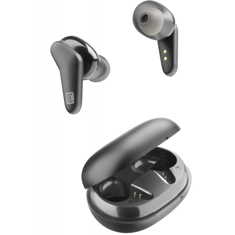 Cellularline Hark Headset True Wireless Stereo (TWS) In-ear Calls Music Bluetooth Black