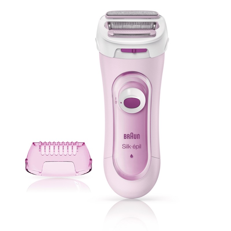 Braun Silk-épil 81653273 Damenrasierapparat 3 Kopf Köpfe Trimmer Pink