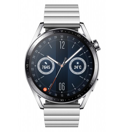 Huawei WATCH GT 3 3,63 cm (1.43") 46 mm AMOLED Acciaio inossidabile GPS (satellitare)