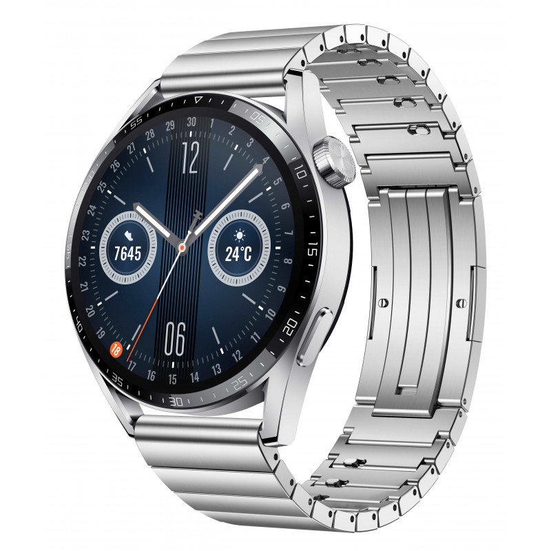 Huawei WATCH GT 3 3,63 cm (1.43") 46 mm AMOLED Acciaio inossidabile GPS (satellitare)