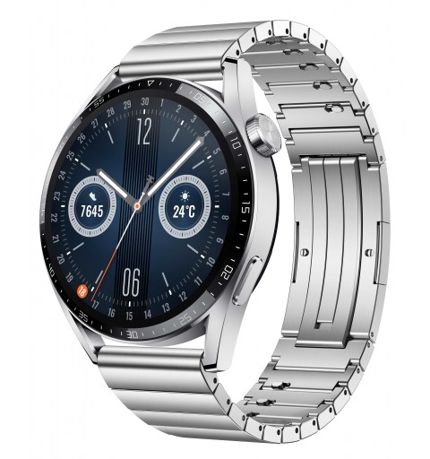 Huawei WATCH GT 3 3,63 cm (1.43") 46 mm AMOLED Acciaio inossidabile GPS (satellitare)