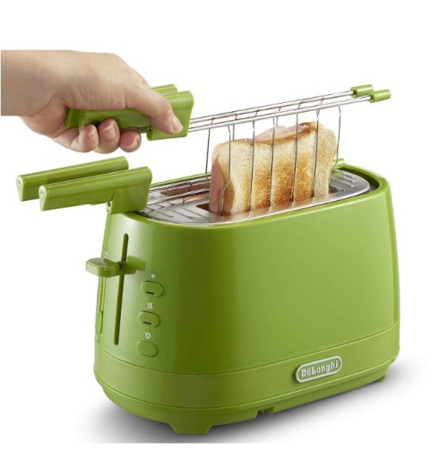 De’Longhi CTLAP2203.GR 2 slice(s) 550 W Green