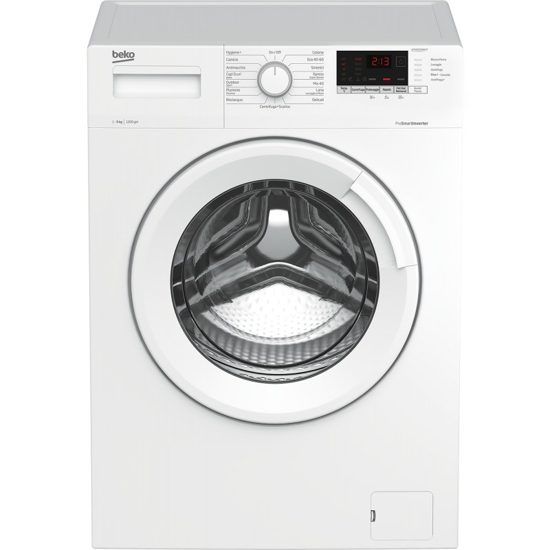 Beko WTX91232WI IT washing machine Front-load 9 kg 1200 RPM B White