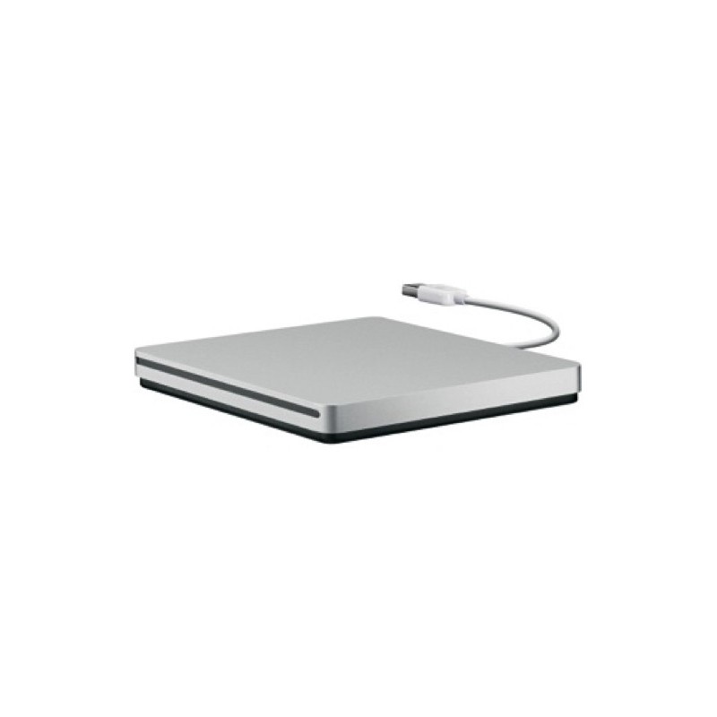 Apple USB SuperDrive lecteur de disques optiques DVD±R RW Argent