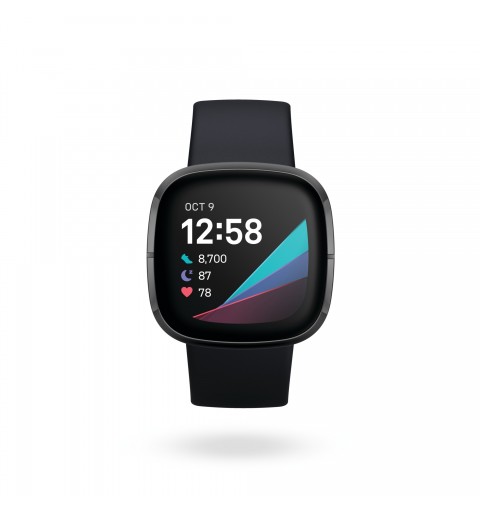 Fitbit Sense 40 mm AMOLED Grafite GPS (satellitare)