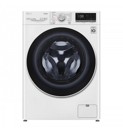 LG F4WV512S0E washing machine Front-load 12 kg 1400 RPM B White