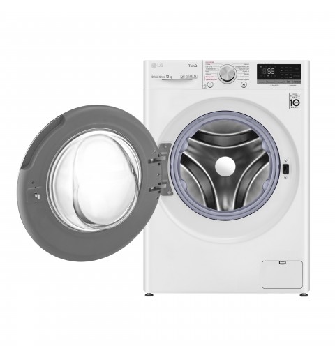LG F4WV512S0E washing machine Front-load 12 kg 1400 RPM B White