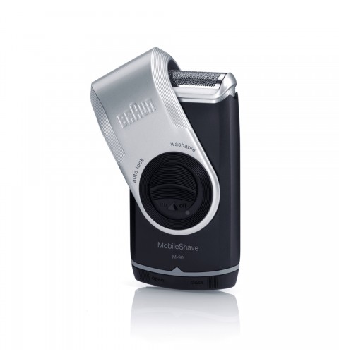 Braun MobileShave PocketGo M90 Azul, Plata