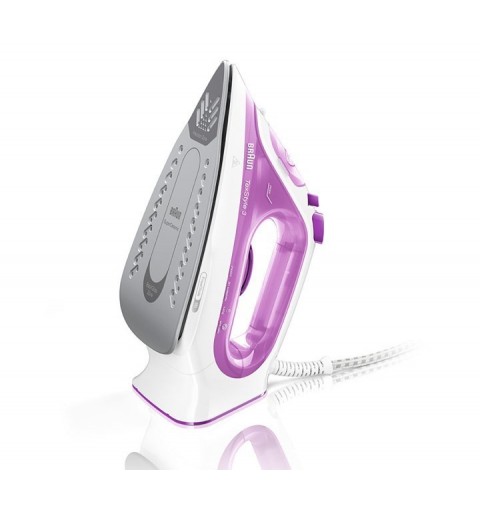 Braun TexStyle 3 SI 3030 Dry & Steam iron Ceramic Ultra Glide soleplate 2300 W Pink