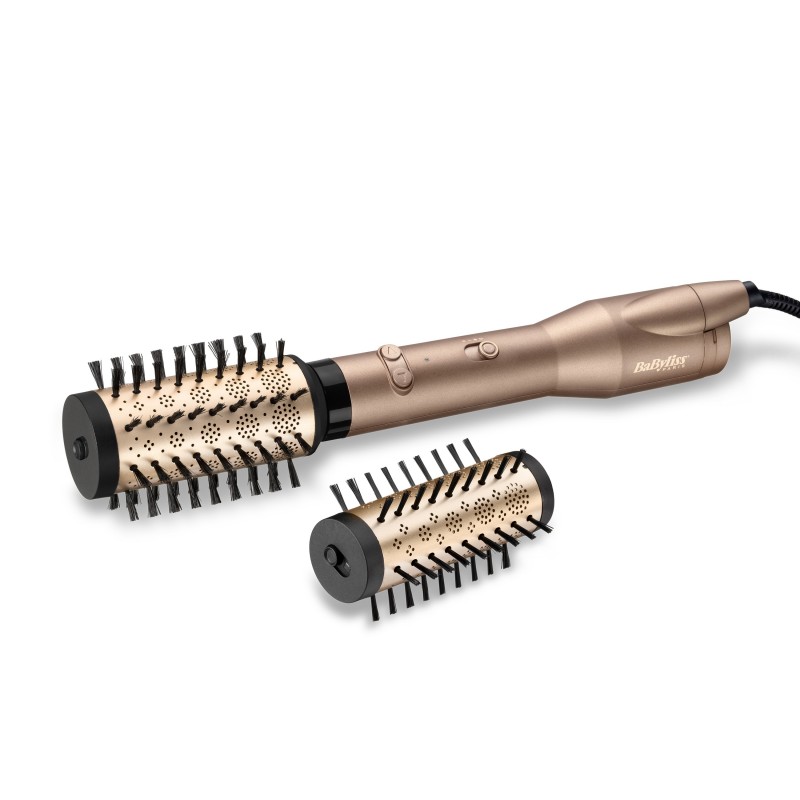 BaByliss Big Hair Dual вЂ“ Gold Edition Brosse soufflante à air chaud À chaleur Or 650 W 2,5 m