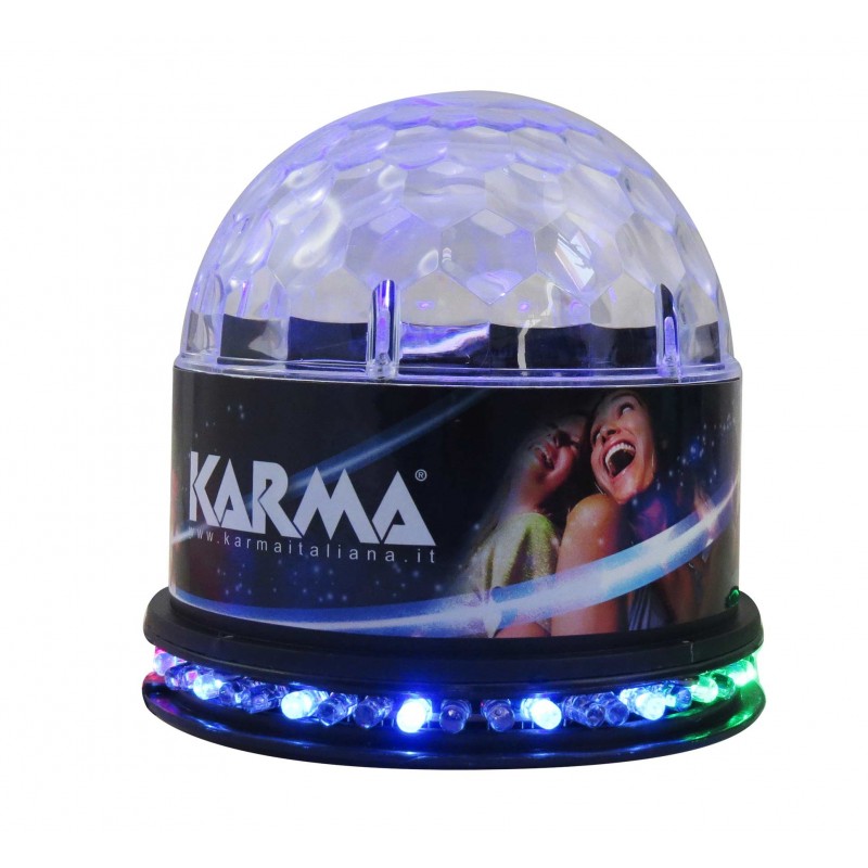 Karma Italiana CLB 6 palla da discoteca 12,7 cm Multicolore