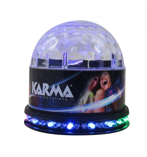 Karma Italiana CLB 6 palla da discoteca 12,7 cm Multicolore
