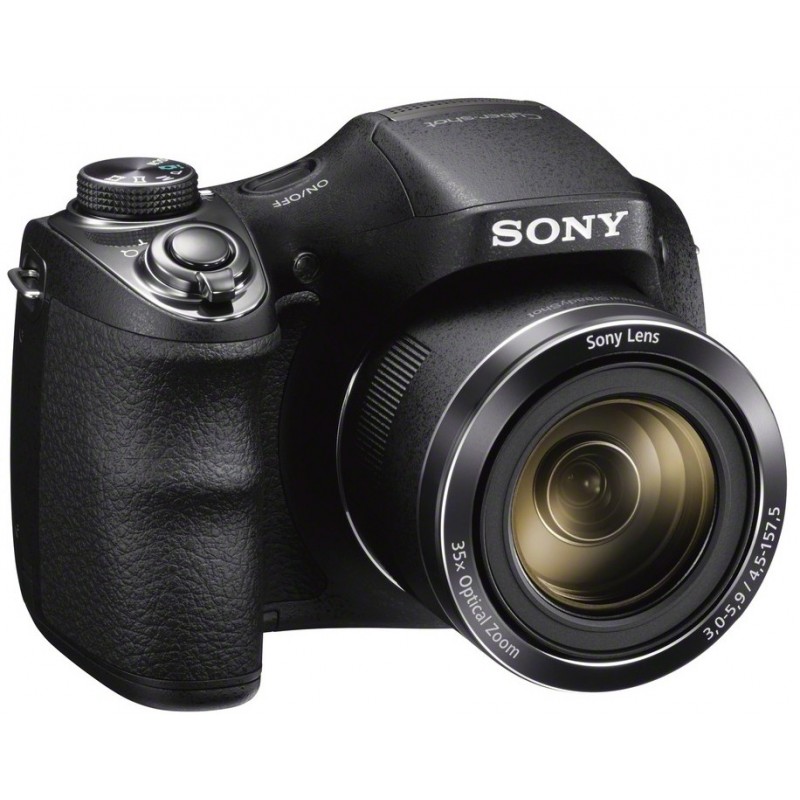 Sony Cyber-shot DSC-H300 compact camera 1 2.3" Fotocamera compatta 20,1 MP CCD 5152 x 3864 Pixel Nero