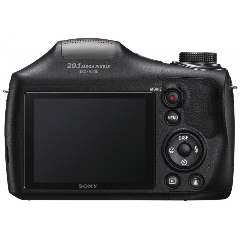 Sony Cyber-shot DSC-H300 compact camera 1 2.3" Fotocamera compatta 20,1 MP CCD 5152 x 3864 Pixel Nero