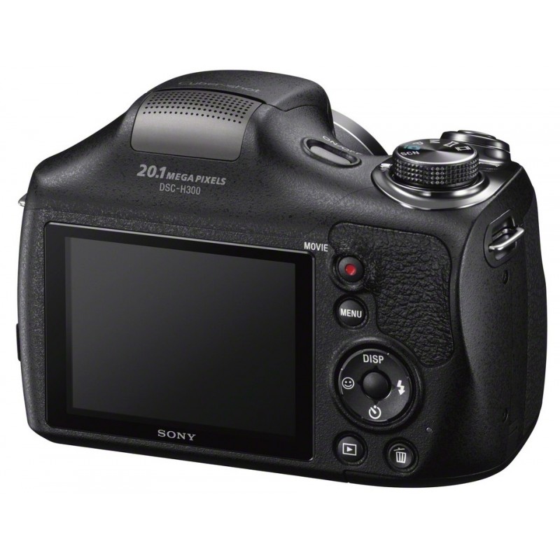 Sony Cyber-shot DSC-H300 compact camera 1 2.3" Fotocamera compatta 20,1 MP CCD 5152 x 3864 Pixel Nero