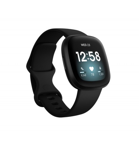 Fitbit Versa 3 40 mm AMOLED Schwarz GPS